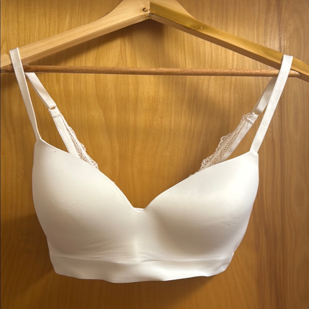 Soma White Enbliss Luxe Bra